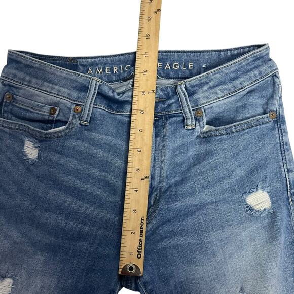 American Eagle Mens N(E)XT Level Airflex Light Distressed Slim Jeans Size 30x30 - Picture 9 of 10